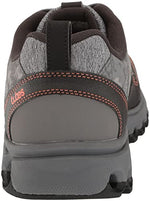 K-Swiss Men's Tubes 200 Trail Running Shoe, Steel Gray/Jet Black/Red Orange, 11