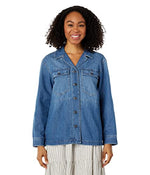 Madewell Denim Drakefield Shirt-Jacket Delmont Wash XS (Women's 00-0)