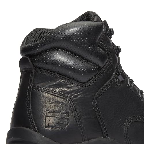 Timberland PRO Men's Titan 6 Inch Alloy Safety Toe Industrial Boot, Black-2024 New, 7