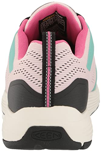 KEEN Utility Women's Sparta 2 Low Height Alloy Toe Industrial Work Shoes, Barely Pink/Black, 6.5 Wide