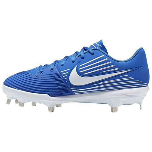 Nike Women's Lunar Hyperdiamond 3 Pro Metal Fastpitch Softball Cleats (6.5, Game Royal/White-Photo Blue, Numeric_6_Point_5)