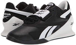 Reebok womens Legacy Lifter II,Black/white/pure Grey,8 M US