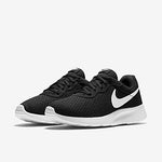 NIKE Women's Tanjun Black/White Size 5 2E US