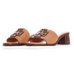 Tory Burch INES Heeled Sandal 55 mm Elba Camello 9 M