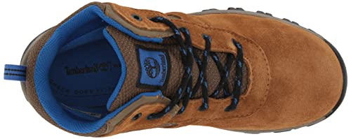 Timberland Youth Mt. Maddsen TimberDry Waterproof Hiking Boot, Medium Brown Suede, 2 US Unisex Little Kid