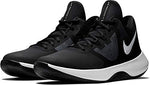 Nike Men's Air Precision II NBK Basketball Shoes (5 M US, Black/White)