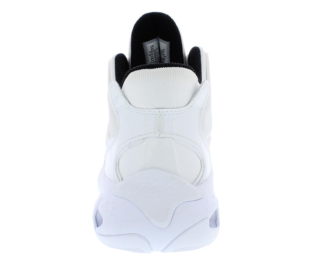 Jordan Max Aura 4 (Big Kid) White/University Blue/Black 5 Big Kid M