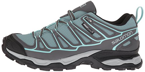 Salomon Women's X Ultra Prime CS WP W Hiking Shoe, artic, 10 M US