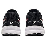 ASICS Girl's Contend 7 GS (Little Kid/Big Kid) Black/Electric Red 2 Little Kid M