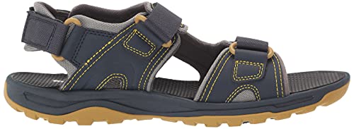 Rockport Men's Trail Technique Adjustable Sandal 2, Navy Multi, 7