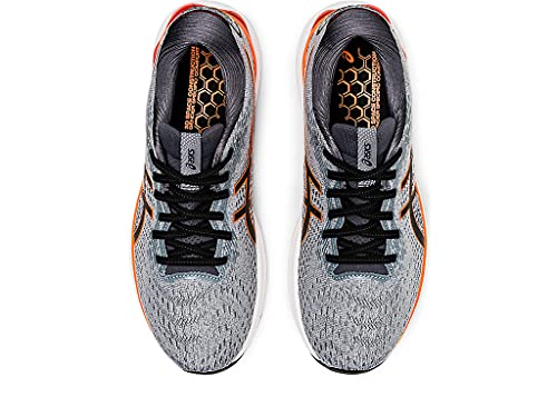 ASICS Gel-Nimbus® 24 Sheet Rock/Shocking Orange 7 EE - Wide