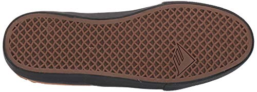 Emerica Men's Provider Skate Shoe, Tan/Black, 9.5 Medium US