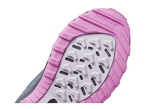 Saucony Women's Aura Tr Sneaker, Fossil/Grape, 6.5