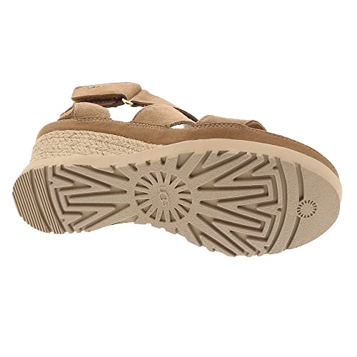 UGG Women's Ileana Ankle Sandal, Chestnut, 8.5