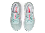 ASICS Girl's Contend 7 GS (Little Kid/Big Kid) Aqua Angel/White 4 Big Kid M