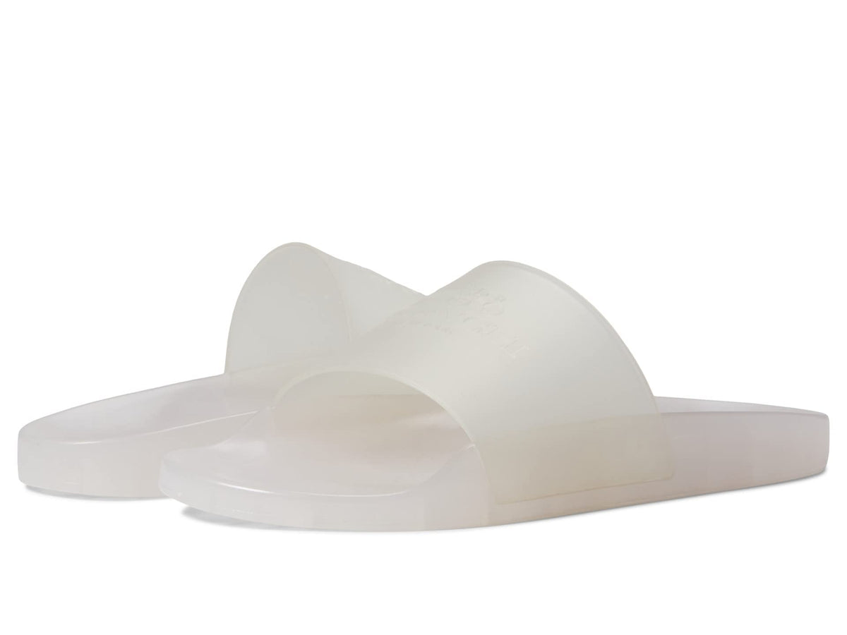 COACH Clear Rubber Slide Chalk 8 D (M)