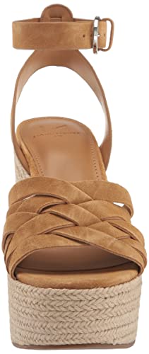 Marc Fisher LTD Women's OATEN Wedge Sandal, Medium Natural 101, 7