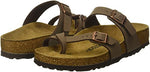 Birkenstock Women's, Arizona Shearling Lined Sandal - Narrow Width Mocha 42 M, 11