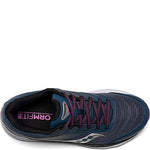 Saucony Women's Echelon 8 Running Shoe, Space/Razzle, 10.5 Wide