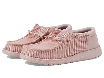 Hey Dude Boy's Wally Funk Mono Slip-On Casual Shoes (Little Kid/Big Kid) Rose Sand 12 Little Kid M