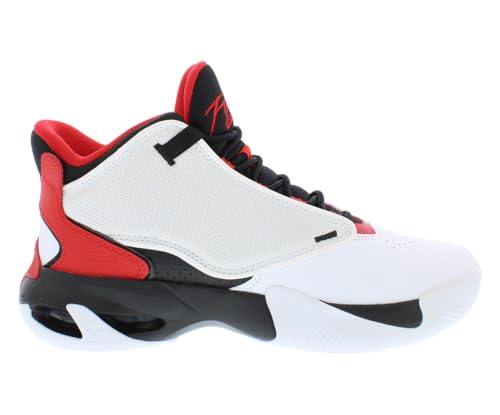 Jordan Boy's Max Aura 4 (Big Kid) White/Black/University Red 6 Big Kid M
