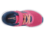 Saucony Wind Alternative Closure 2.0 Sneaker, Navy/Berry, 4.5 US Unisex Big Kid