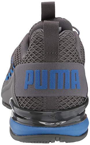 PUMA Mens Axelion Cross Trainer, CASTLEROCK-Palace Blue, 7.5