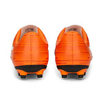 PUMA Mens Rapido III Firm, Artificial Ground Soccer Cleats , Dragon Fire-PUMA Mens White-Chili Powder-PUMA Mens Black, 11.5