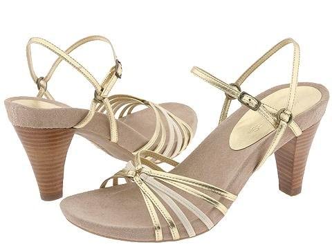 Aerosoles Jolie Gold Raffia 8.5 B (M)