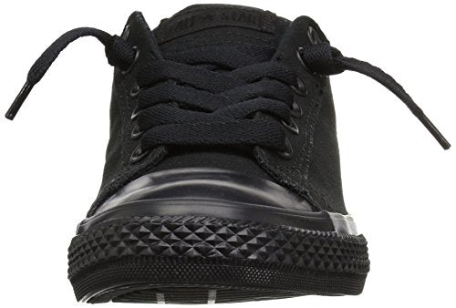 Converse Kids' Chuck Taylor All Star Street Ox (Little Big),Black Mono,2 M US Little Kid