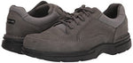 Rockport Men's Eureka Walking Shoe, Steel Grey Nubuck, 11.5