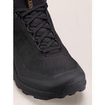 Arc'teryx Aerios GTX Shoe Women's | Fast and Light Gore-Tex Hiking Shoe | Black/Black, 8