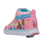 HEELYS Boy's Spongebob Racer (Little Kid/Big Kid/Adult) Powder Pink/Aqua 5 Big Kid (Men's 5) M