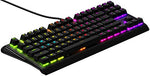 SteelSeries Apex M750 TKL, Compact Mechanical Gaming Keyboard, Tenkeyless, Per-Key RGB Illumination, 6 Macro Keys, UK QWERTY Layout