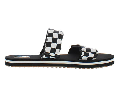 Vans Cayucas Slide (Checkerboard) Black/Marshmallow 10 B (M)