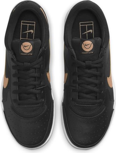 Nike Womens Zoom Court LITE 3 Adult DV3279-001 (Black/MTLC RED Bronze-), Size 10.5