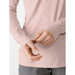 Arc'teryx Taema Hoody Women's | Light Breathable Performance Sun Hoody | Desert Salt Heather, Medium