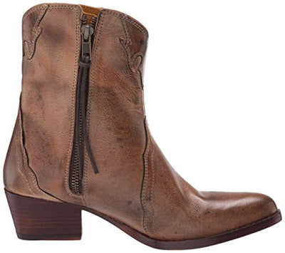 Free People Women's New Frontier Western Boot, Brown, 9