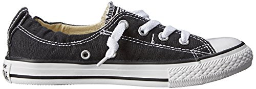 Converse Girl's Chuck Taylor All Star Shoreline Sneaker, Black, 10.5 M US Little Kid