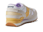 Saucony Girl's Originals Shadow Original (Little Kid/Big Kid) White/Gold/Navy 1.5 Little Kid M