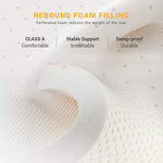 KingCamp Self-Inflating Foam Camping Mat Damp-Proof Lightweight Sleeping Pad Durable 78”x30” Single Bed for Outdoor Indoor Camping Backpacking Hiking 4 Inches R 6.0