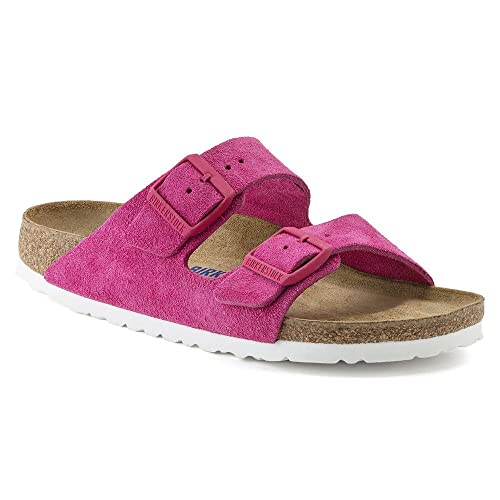 Birkenstock New Women's Arizona SF Sandal Fuchsia Tulip Suede 38 R