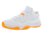 Nike Women's Air Jordan 11 Low WMNS Bright Citrus, White/Bright Citrus, 10W