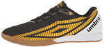 Umbro Men's Sala Z Liga Sneaker, Black/Saffron/White, 12