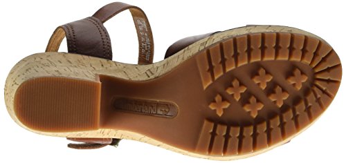 Timberland CA13BX Women's Roslyn Ankle Strap Sandal, Medium Brown Eastlook, 7.5 M US