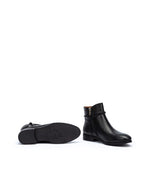 Flat Ankle Boots Leather Royal for Woman