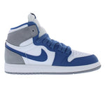 Little Kid's Jordan 1 Retro High OG True Blue/White-Cement Grey (FD1412 410) - 3
