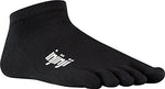 Vibram FiveFingers Men's KSO Barefoot Shoes Black/Black 43 & Toesock Bundle