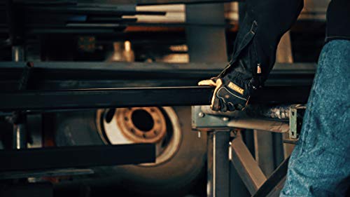 Dewalt Premium Fabricator's Gloves for Welding/Metal Fabrication, Gauntlet-Style Cuff, Small