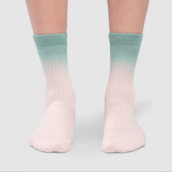 On Women's All-Day Socks, Doe/Moss, Pink, S